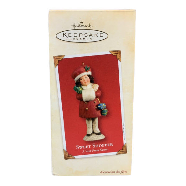 2003 Sweet Shopper Hallmark Ornament (A Visit From Santa) QP1447