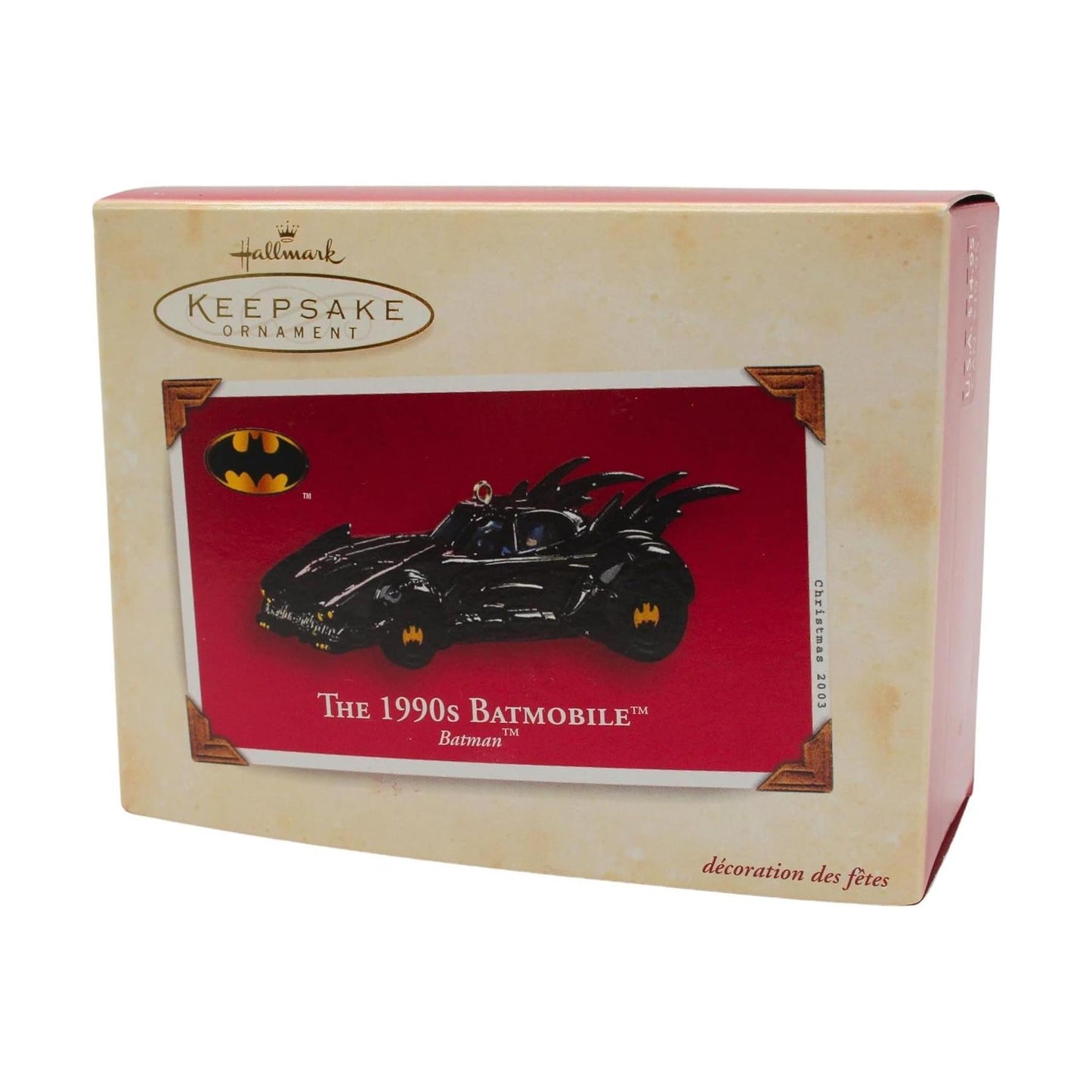 2003 The 1990s Batmobile Hallmark Ornament (Super Heroes) QXI8297
