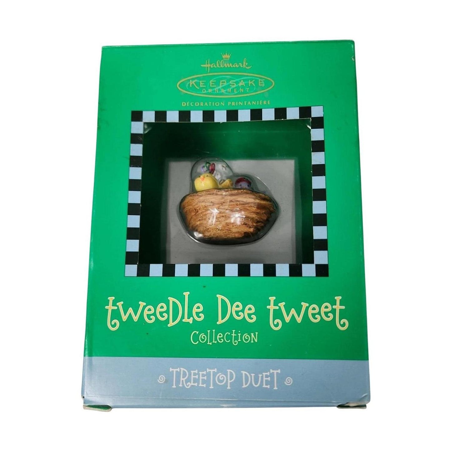 2003 Treetop Duet Hallmark Ornament (Tweedle Dee Tweet Collection) QEO8507