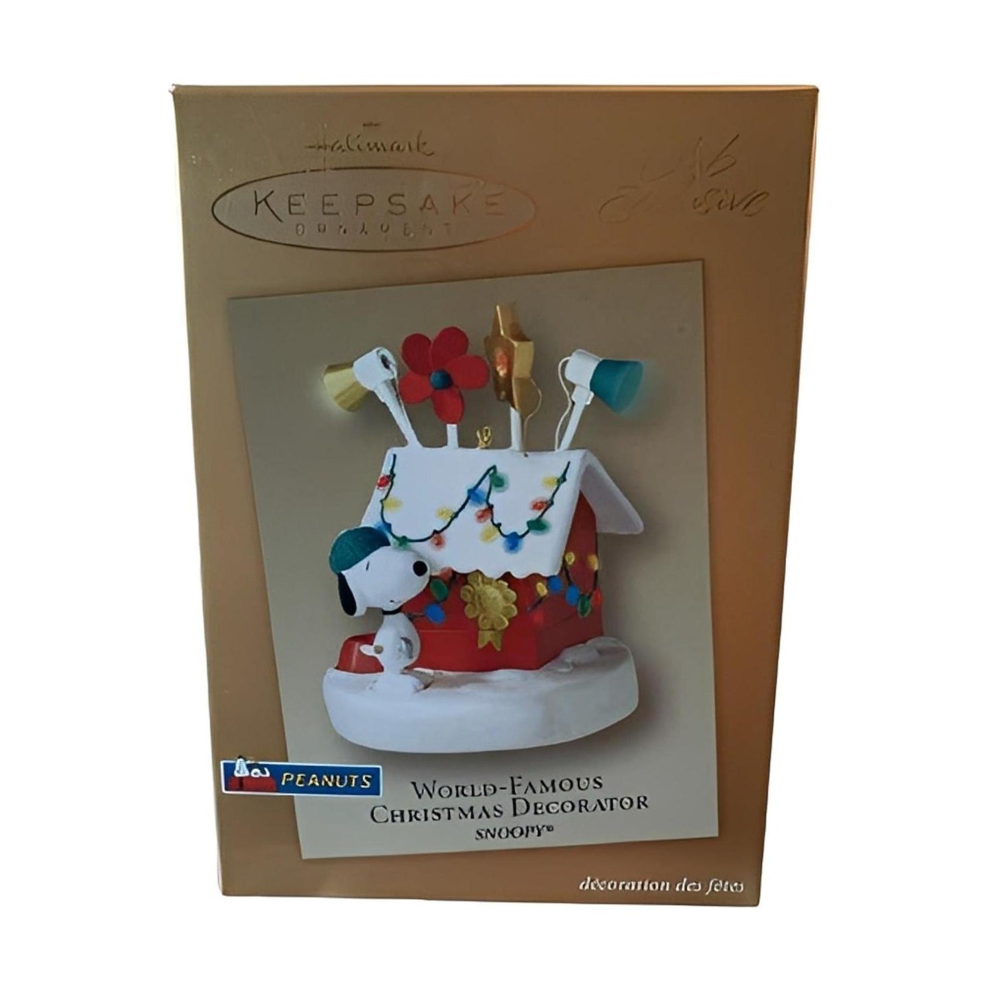 2003 World-Famous Christmas Decorator Hallmark Ornament (Peanuts) QXC3004