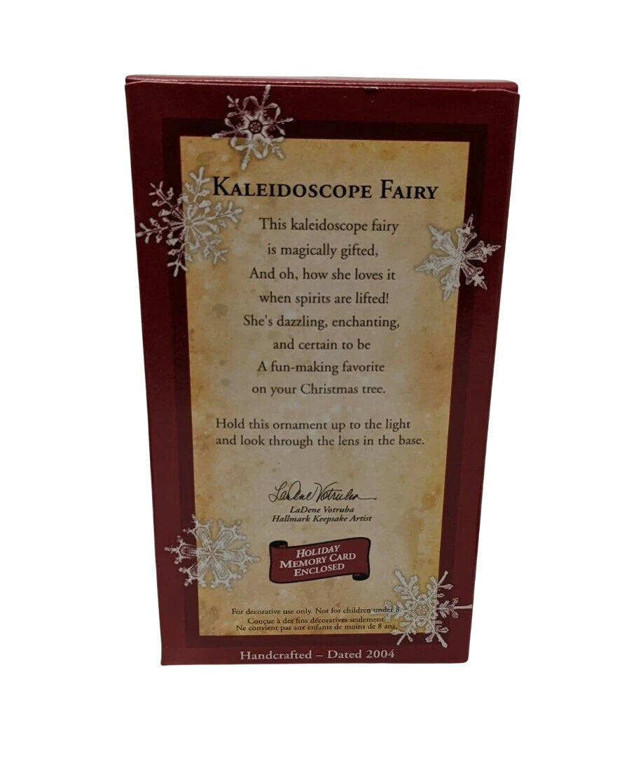 2004 Kaleidoscope Fairy Hallmark Ornament (Fairy Angel) QXG5461