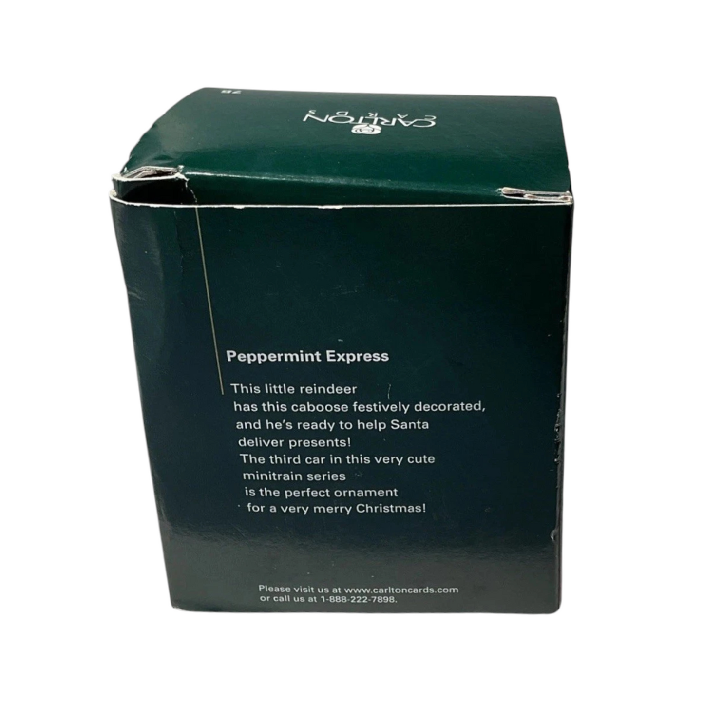 2004 Peppermint Express Carlton Cards Ornaments (Reindeer) CXOR-075L