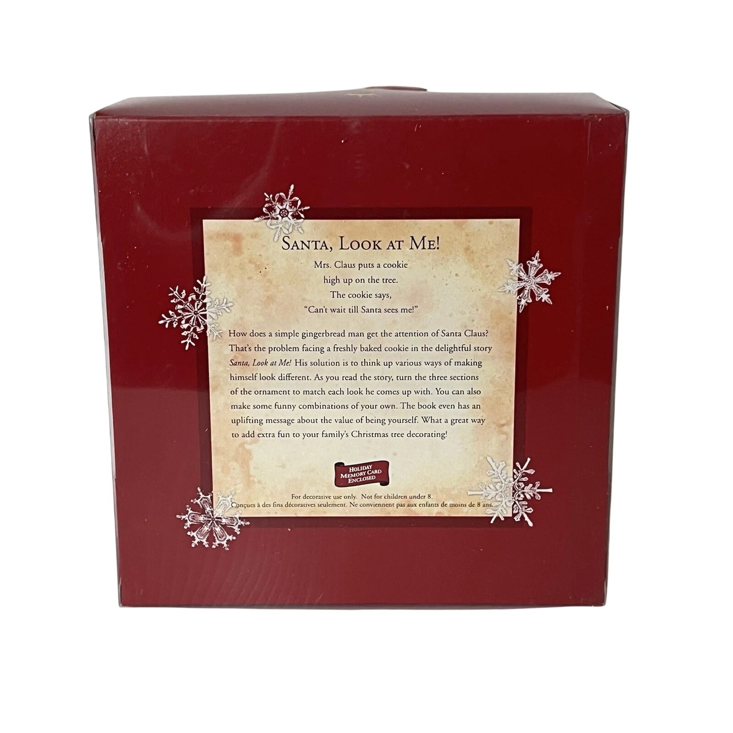 2004 Santa, Look at Me! Hallmark Ornament (Books) QXG5484