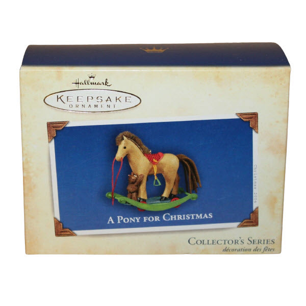 2004 A Pony for Christmas Hallmark Ornament (A Pony for Christmas) QX8221