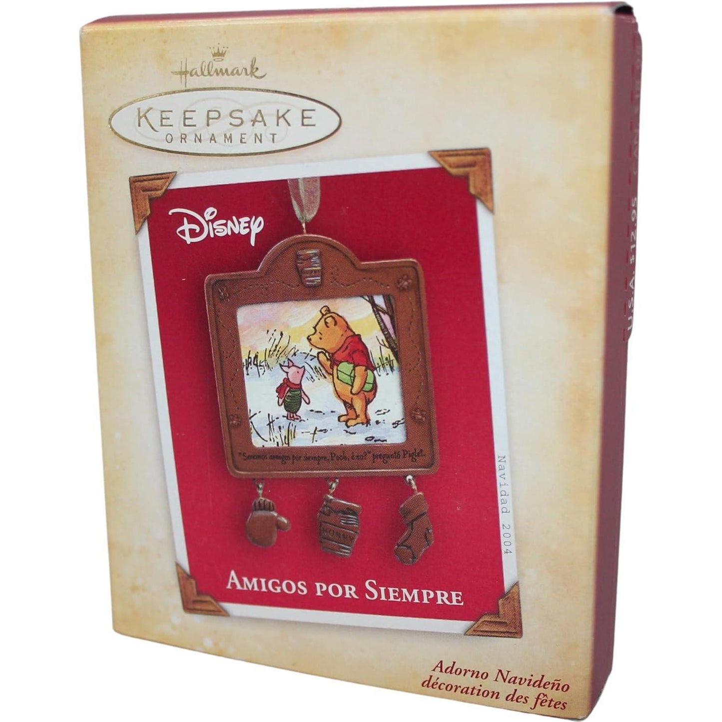 2004 Amigos Por Siempre Hallmark Ornament (Winnie the Pooh) QXG5754