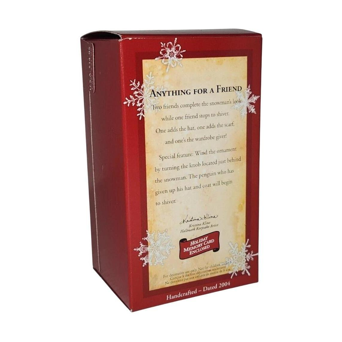 2004 Anything For a Friend Hallmark Ornament (Kris' Penguins) QXG5511 Image6