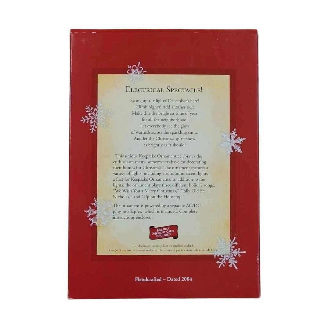 2004 Electrical Spectacle! Hallmark Ornament (Magic Village) QLX7624 Image8