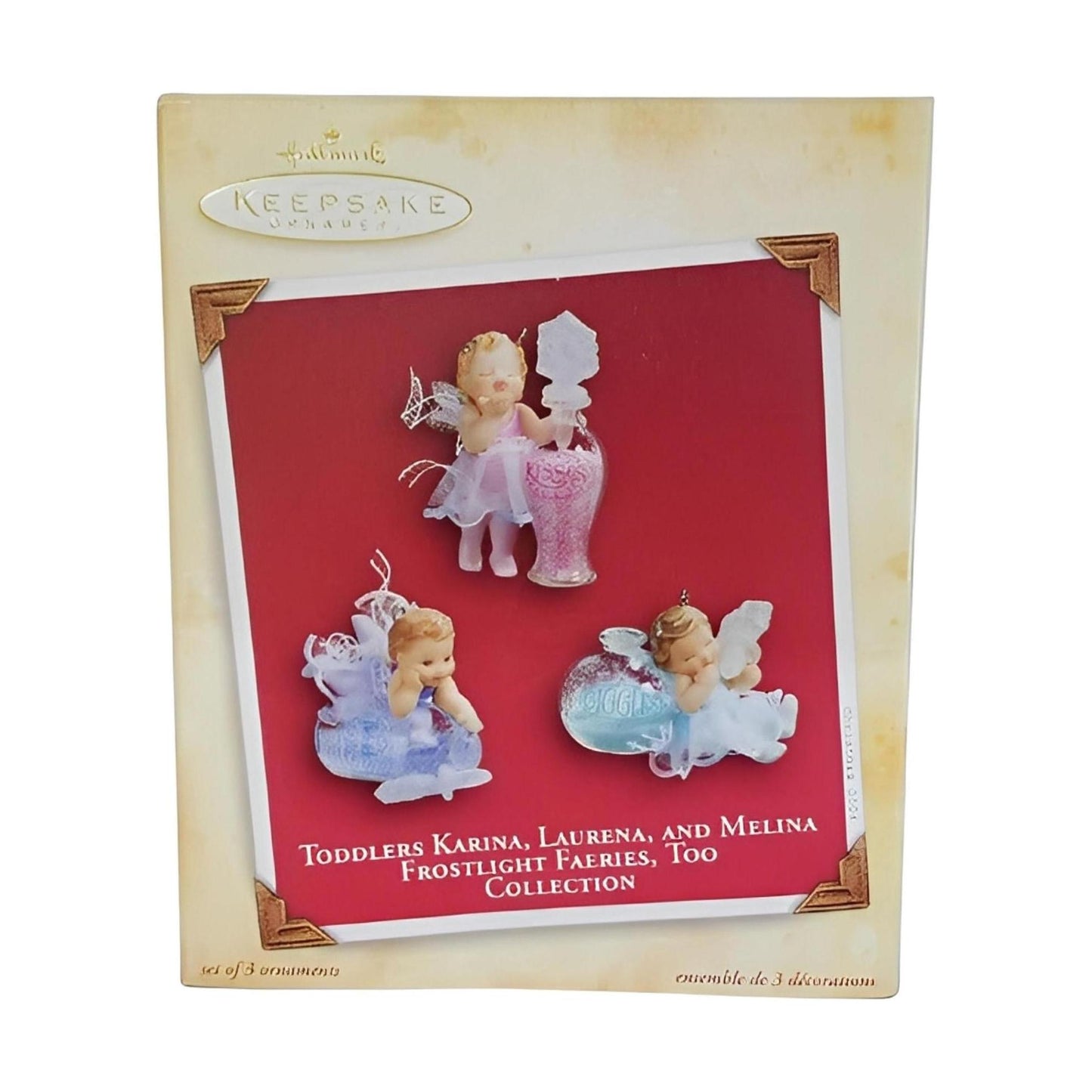 2004 Frostlight Baby Faeries, Too Collection Hallmark Ornament (Frostlight Faeries) QXG5531