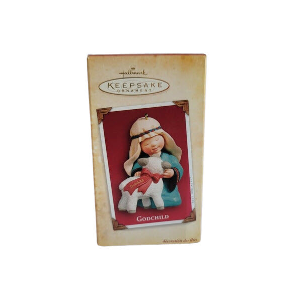 2004 Godchild Hallmark Ornament (Shepherd) QXG5644