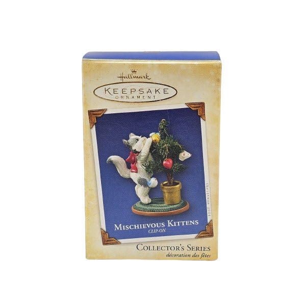 2004 Mischievous Kittens Hallmark Ornament (Mischievous Kittens) QX8194