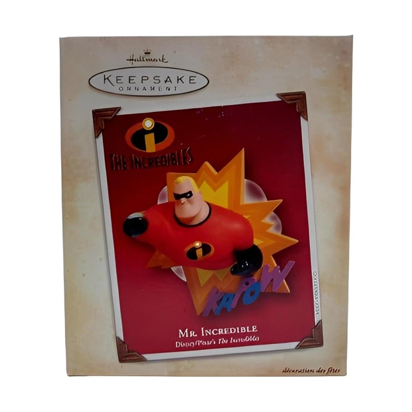 2004 Mr. Incredible Hallmark Ornament (The Incredibles) QXD5081