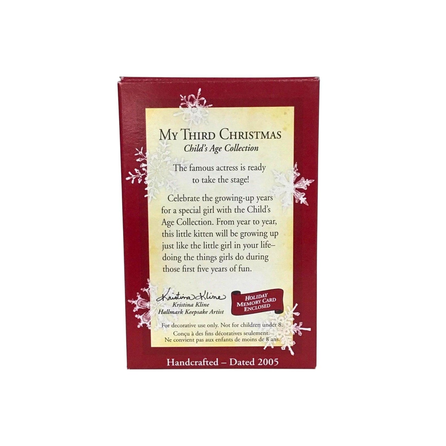 2004 My Third Christmas (Child's Age Collection)