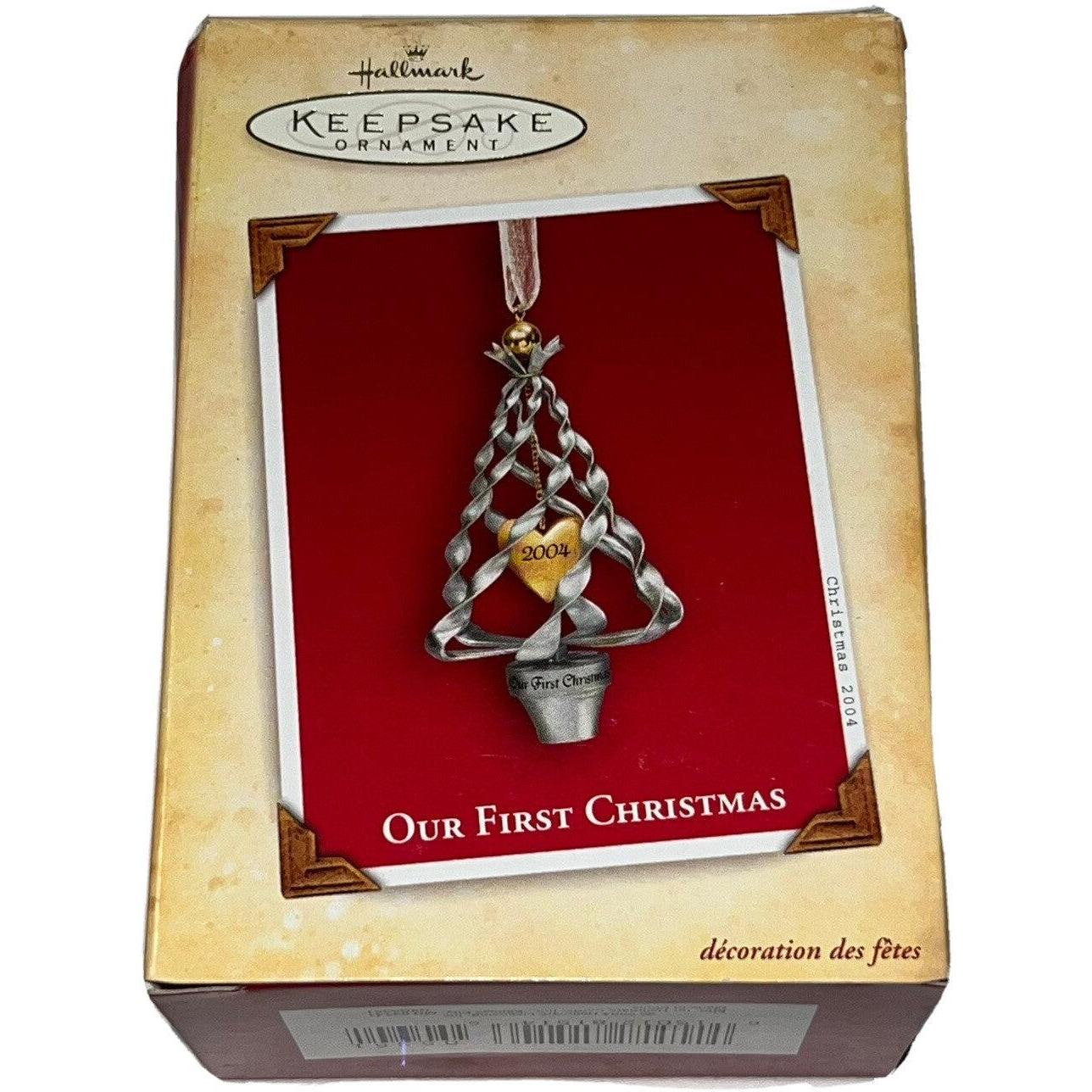 2004 Our First Christmas Hallmark Ornament (Our First Christmas) QXG5351