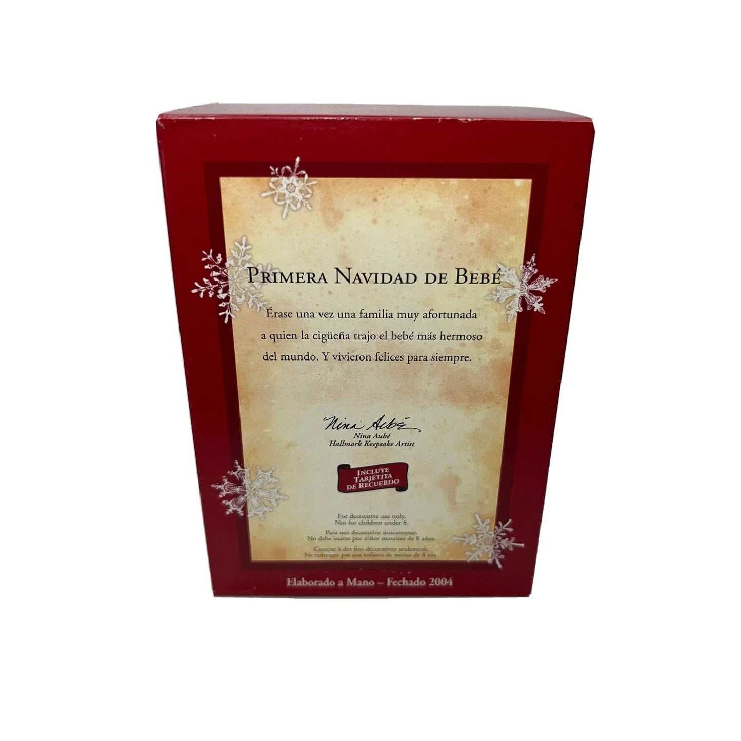 2004 Primera Navidad De Bebe Hallmark Ornament (Bird) QXG5751