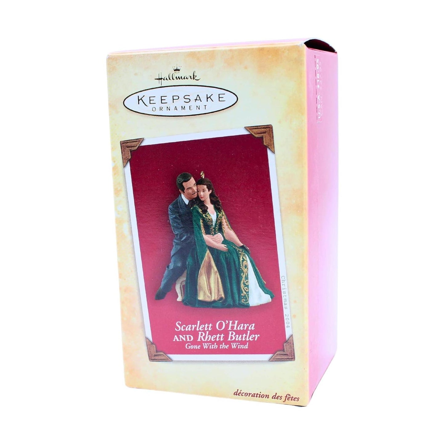 2004 Scarlett O'Hara and Rhett Butler Hallmark Ornament (Gone with the Wind) QXI4034
