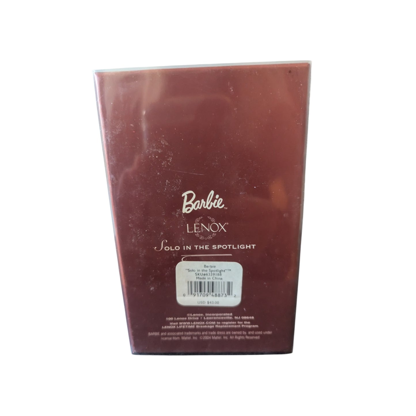 2004 Solo in the Spotlight Barbie Lenox Ornament 6339188 Image4