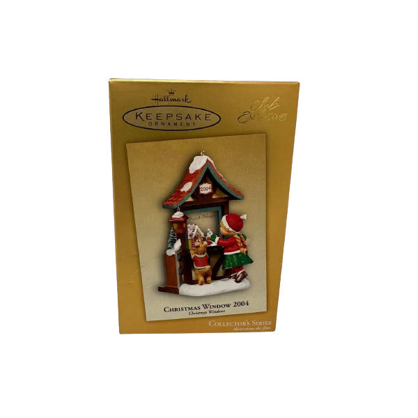 2004 Sweet Shoppe Hallmark Ornament (Christmas Window) QXC4003