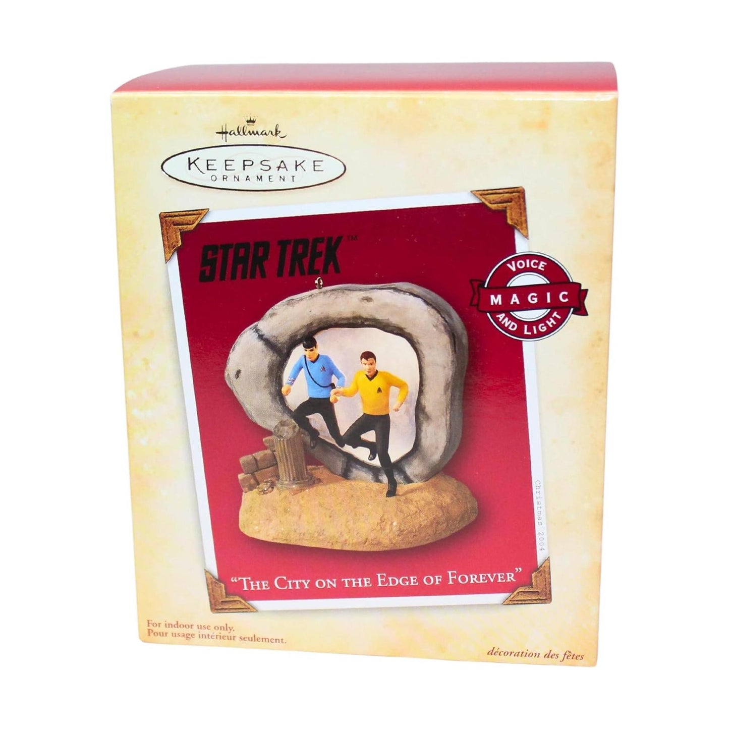2004 The City on the Edge of Forever Hallmark Ornament (Star Trek) QXI4094 Image2