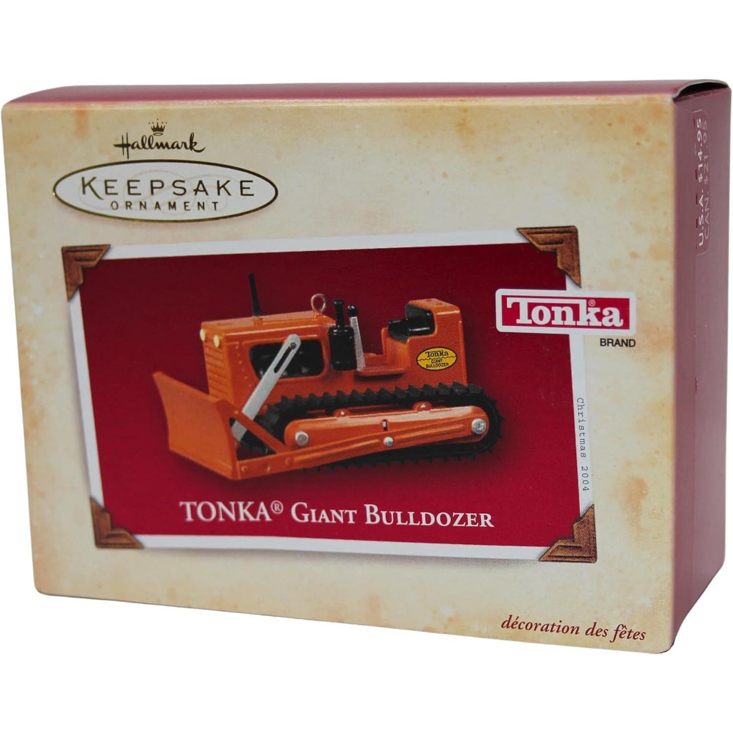 2004 Tonka Giant Bulldozer Hallmark Ornament (Tonka) QXI5281