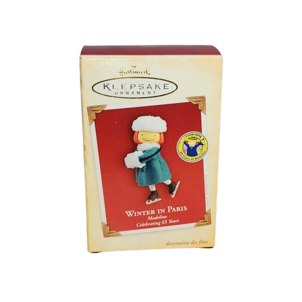 2004 Winter in Paris Hallmark Ornament (Madeline, 65-Year Celebration) QXI5321
