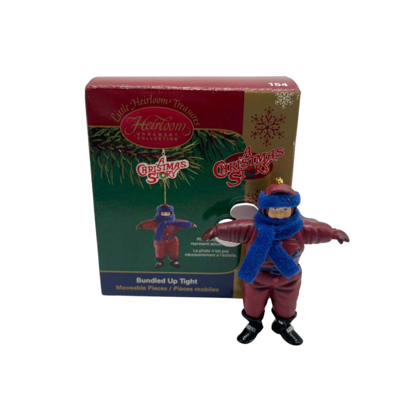 2005 Bundled Up Tight Carlton Cards Ornaments (A Christmas Story) CXOR-154N