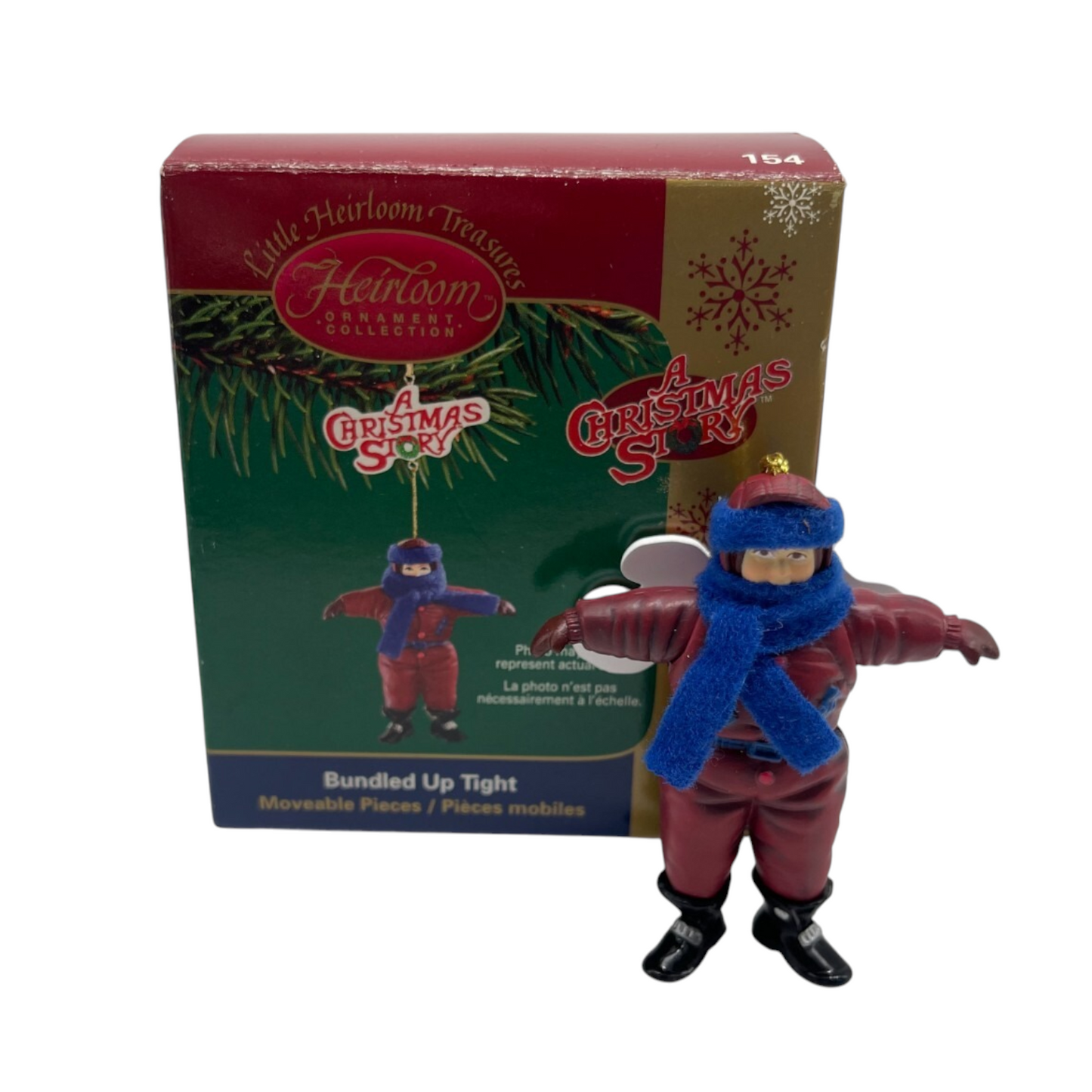 2005 Bundled Up Tight Carlton Cards Ornaments (A Christmas Story) CXOR-154N