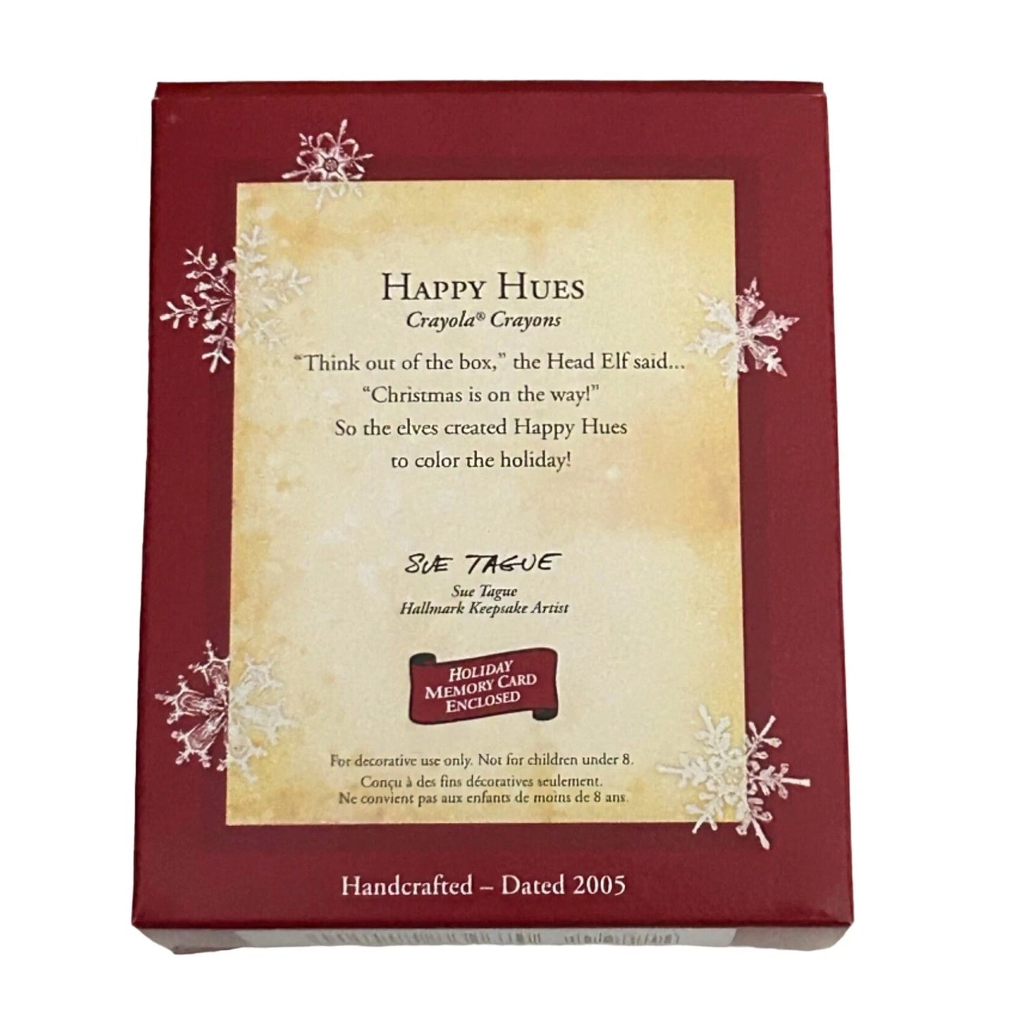 2005 Happy Hues Hallmark Ornament (Crayola) QXI6225