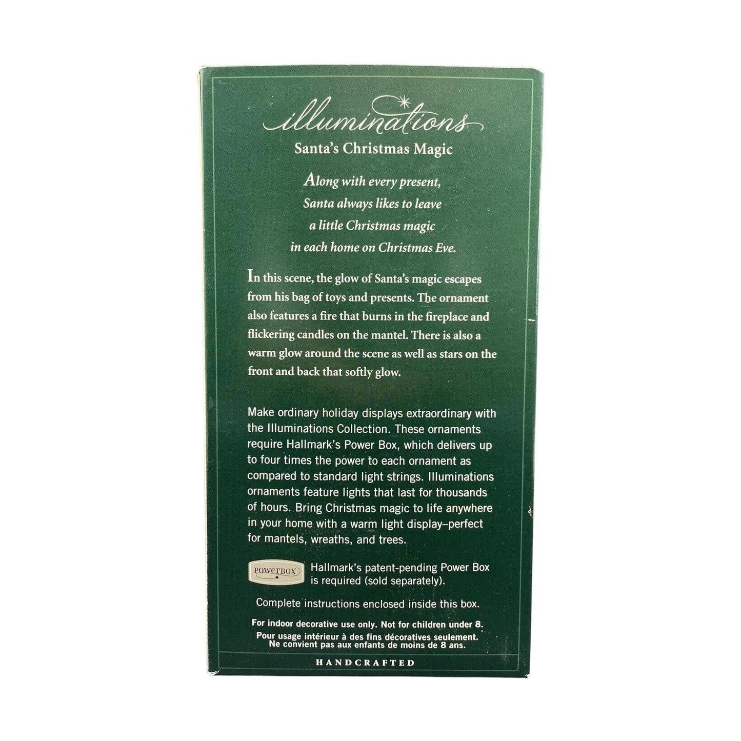 2005 Illuminations Santa's Christmas Magic Hallmark Ornament (Illuminations) QLM7952