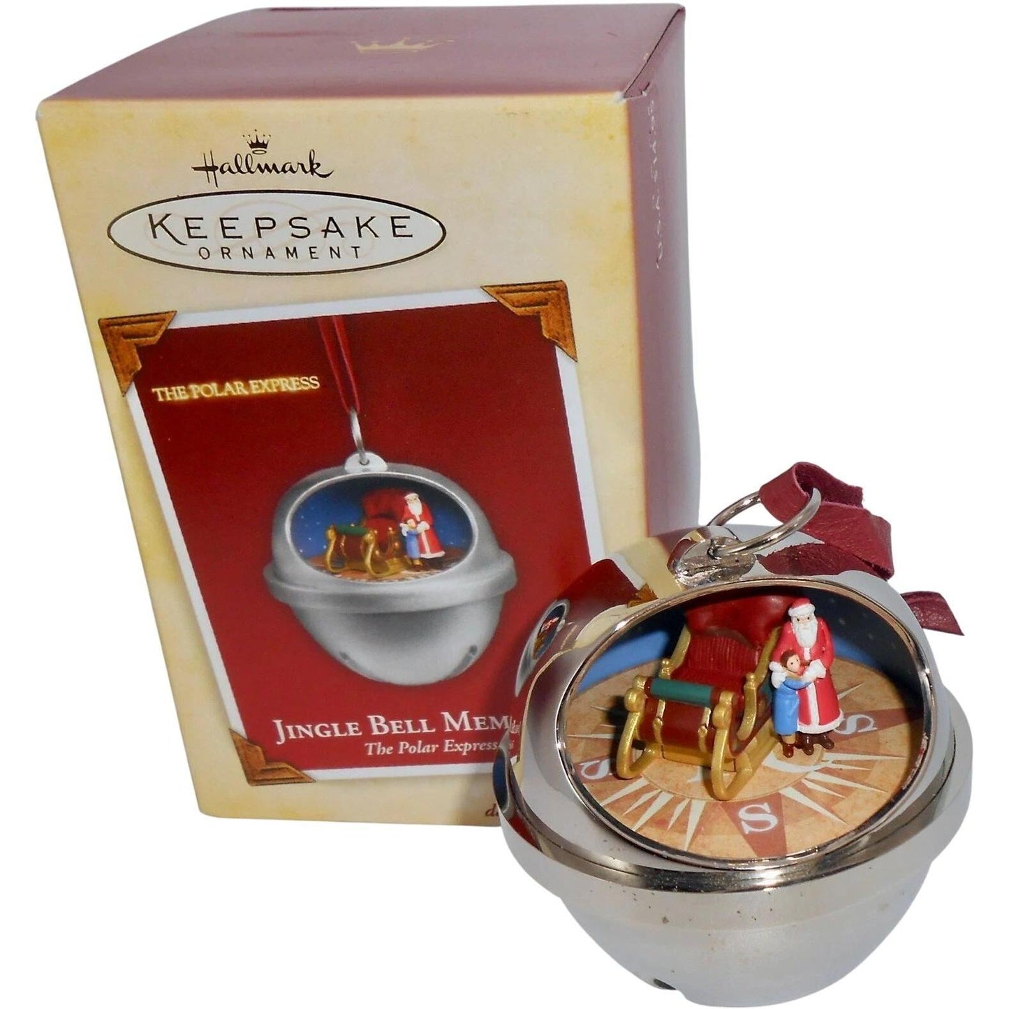 2005 Jingle Bell Hallmark Ornament (The Polar Express) QXI6462