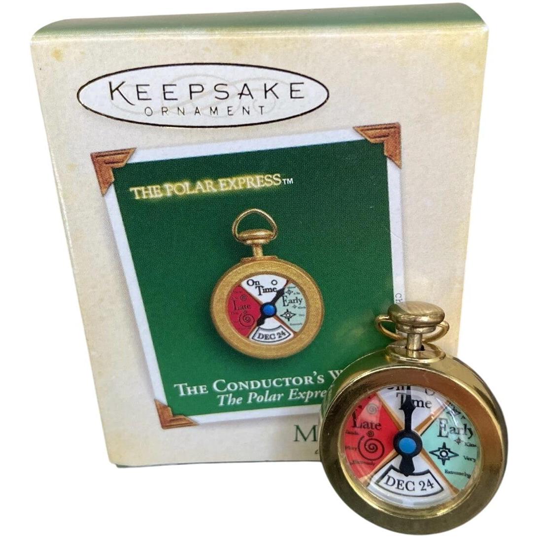 2005 The Conductor's Watch Hallmark Ornament (The Polar Express) QXM6472