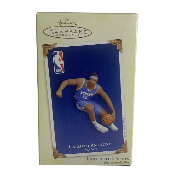 2005 Carmelo Anthony Hallmark Ornament (Hoop Stars) QX2345