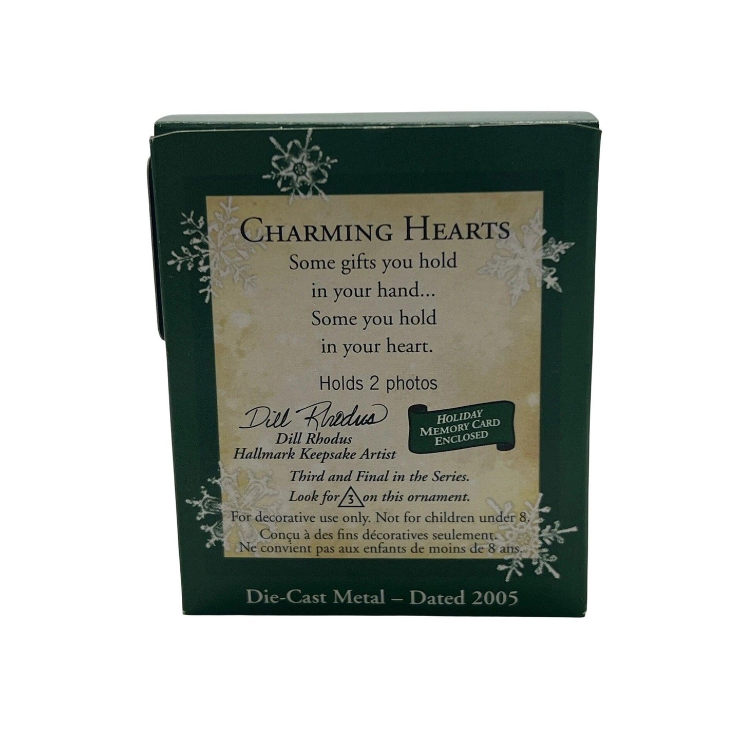 2005 Charming Hearts Hallmark Ornament (Charming Hearts) QXM8962