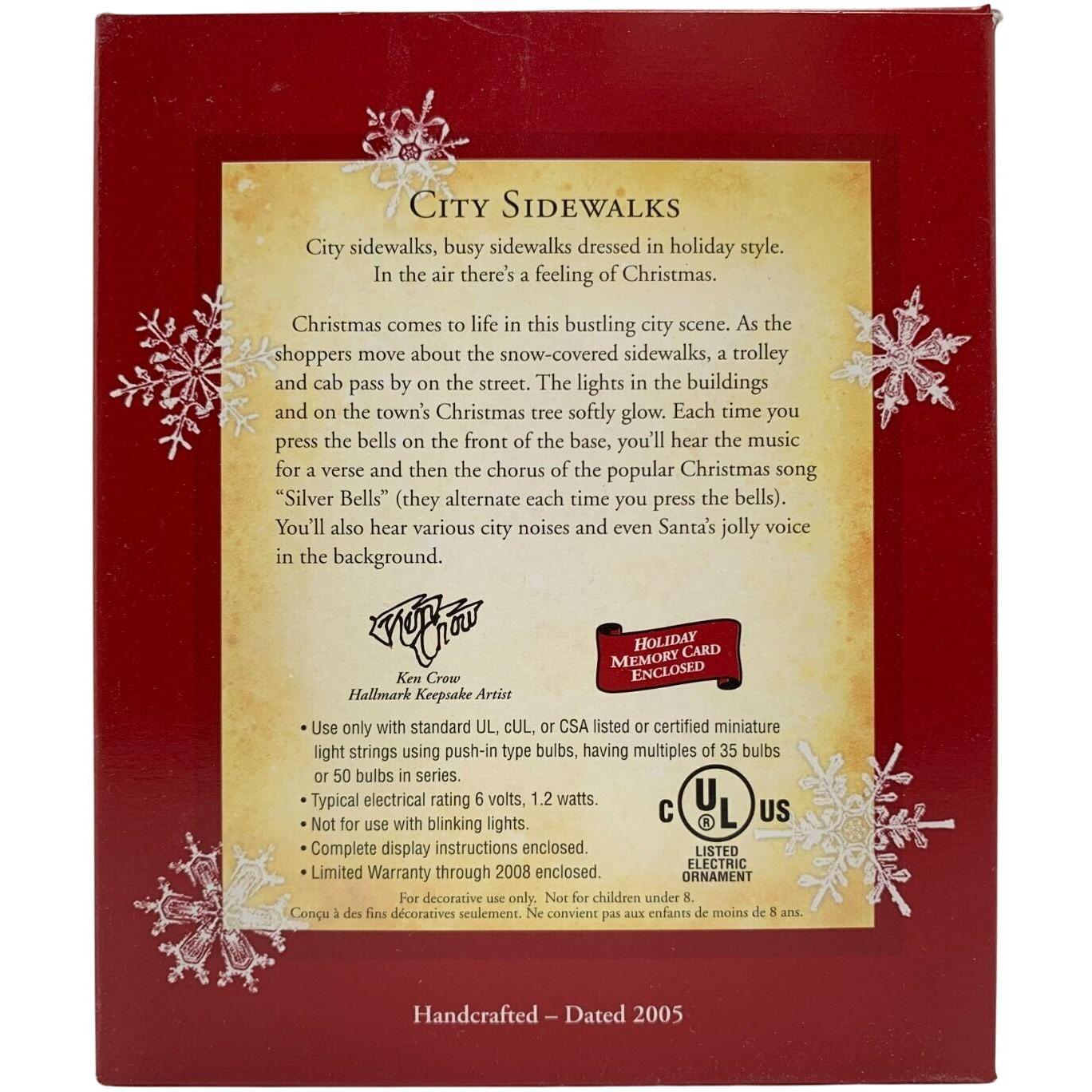2005 City Sidewalks Hallmark Ornament (Magic Village) QLX7635