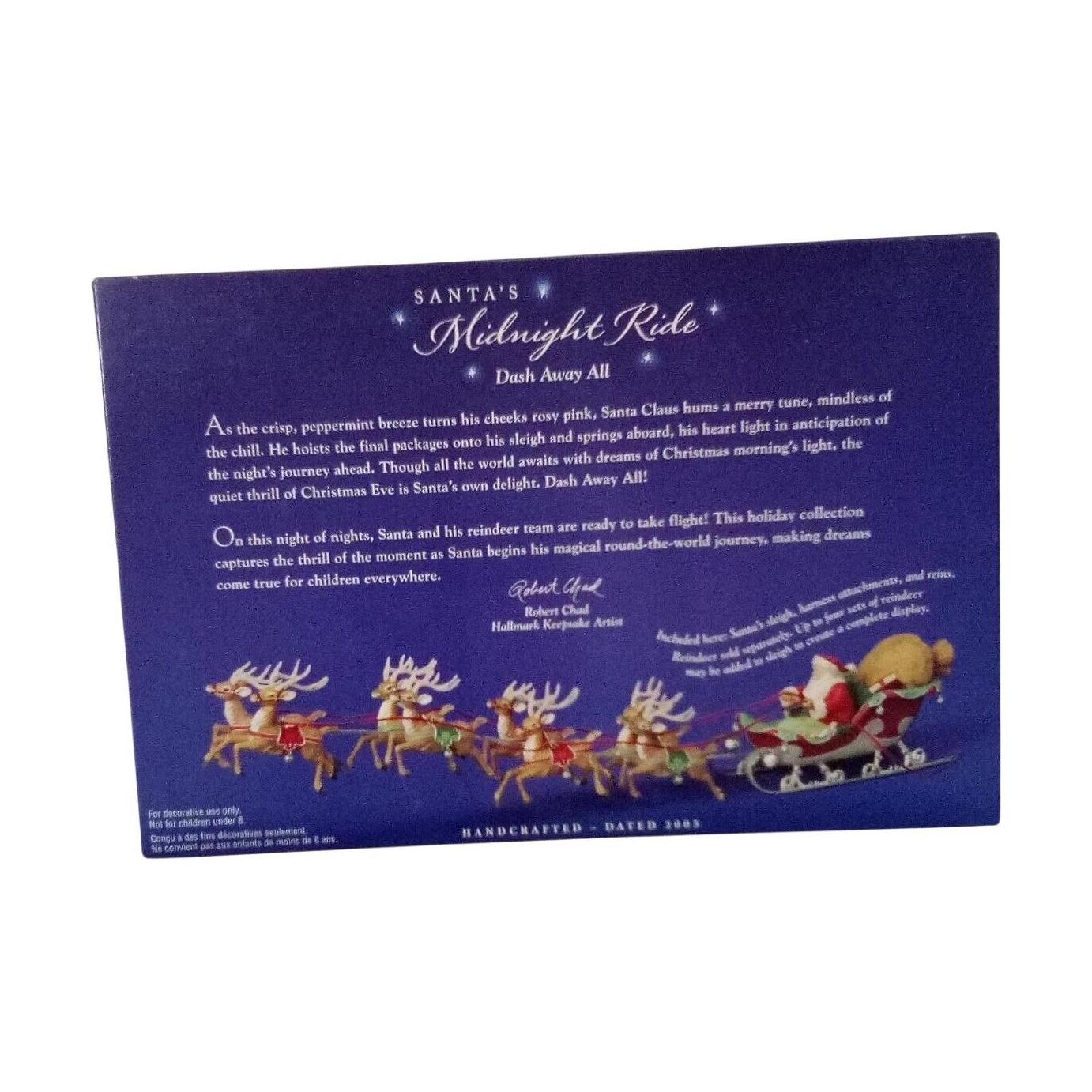 2005 Dash Away All Hallmark Ornament (Santa's Midnight Ride) QP1762 Image7