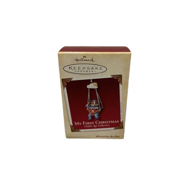 2005 My First Christmas - Boy Hallmark Ornament (Child's Age Collection) QXG4542