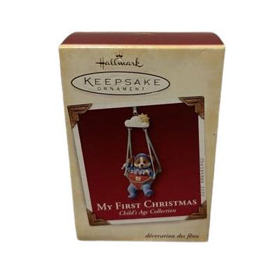 2005 My First Christmas - Boy Hallmark Ornament (Child's Age Collection) QXG4542