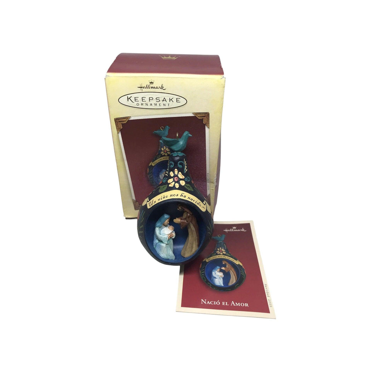 2005 Nacio El Amor Hallmark Ornament (Nativity) QXG4362 Image3