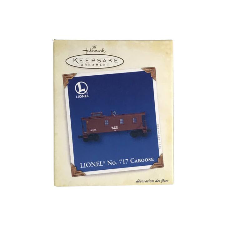 2005 No. 717 Caboose Hallmark Ornament (Lionel) QX2122