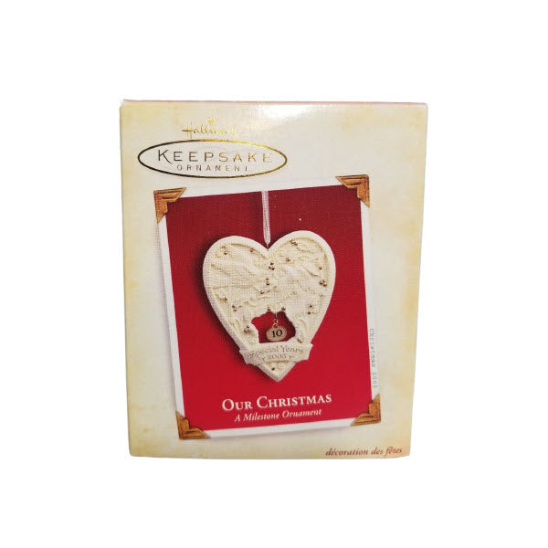 2005 Our Christmas Hallmark Ornament (A Milestone Ornament) QXG4405