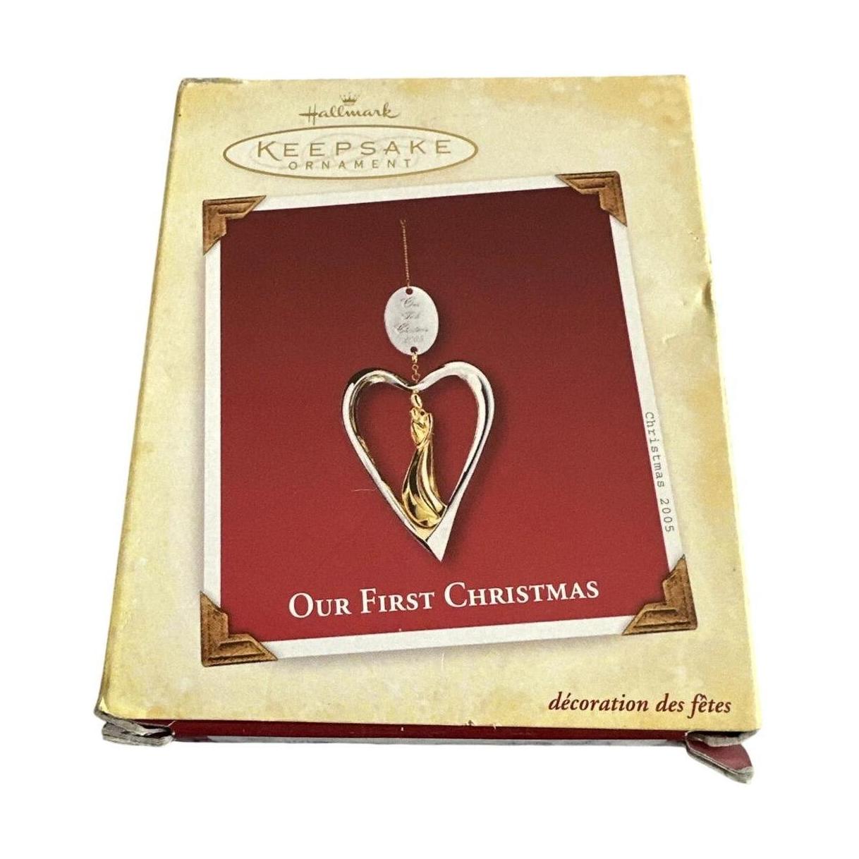 2005 Our First Christmas Hallmark Ornament (Our First Christmas) QXG4415