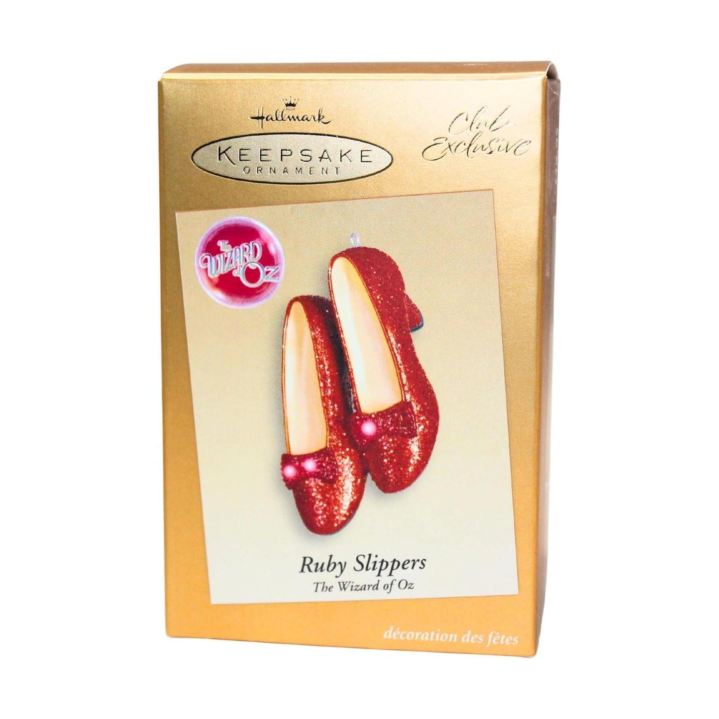 2005 Ruby Slippers Hallmark Ornament (The Wizard of Oz) QXC5004