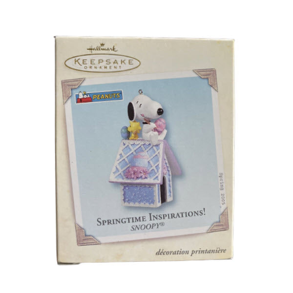 2005 Springtime Inspirations! Hallmark Ornament (Snoopy) QEO8255
