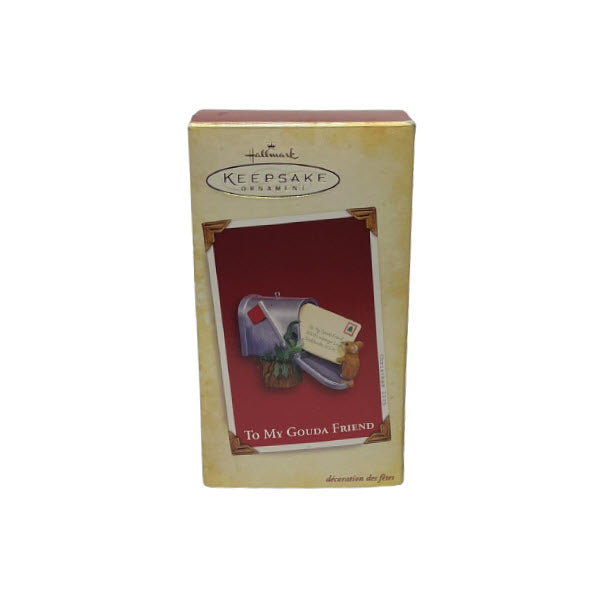 2005 To My Gouda Friend Hallmark Ornament (Mailbox) QXG4662