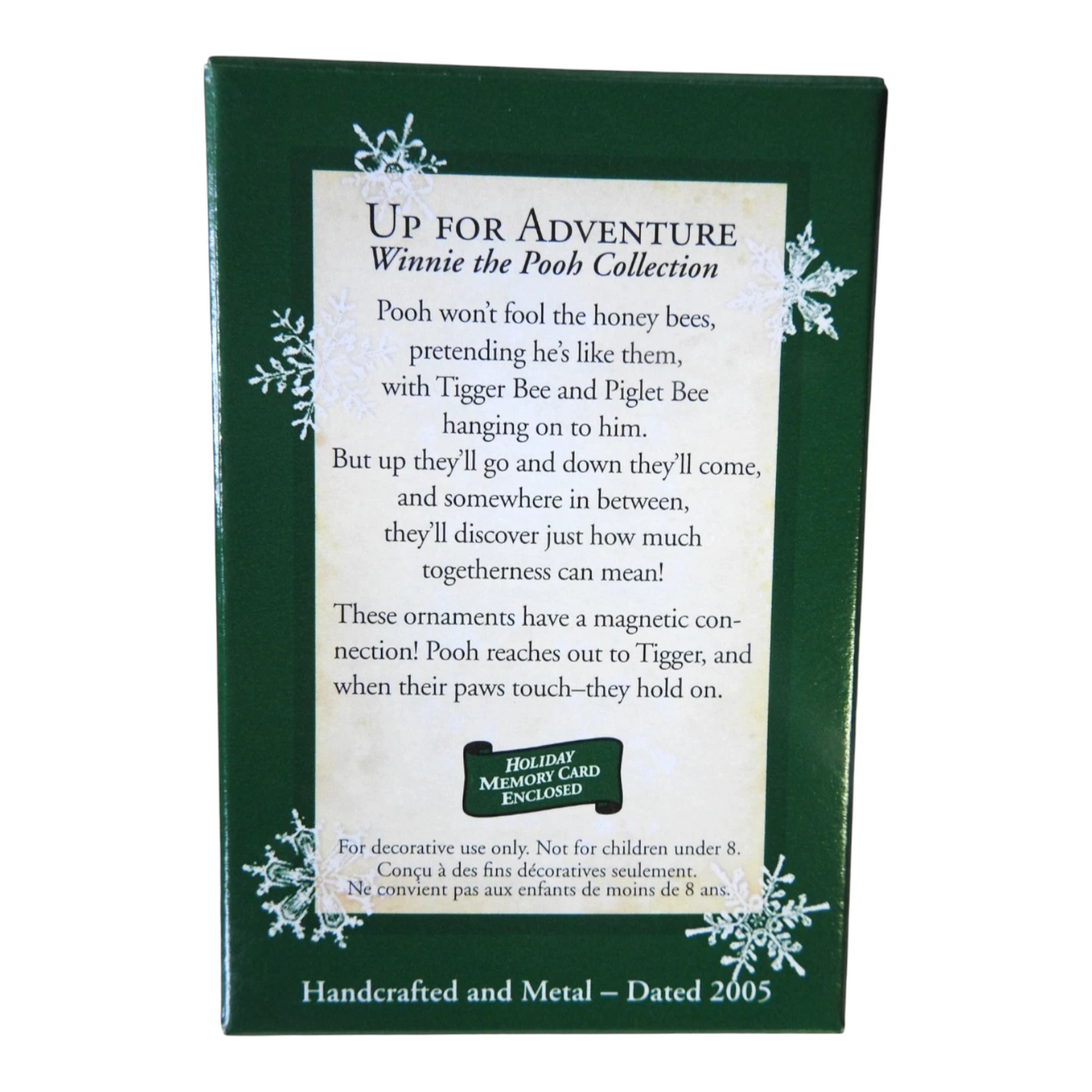 2005 Up For Adventure Hallmark Ornament (Winnie the Pooh) QXM8945