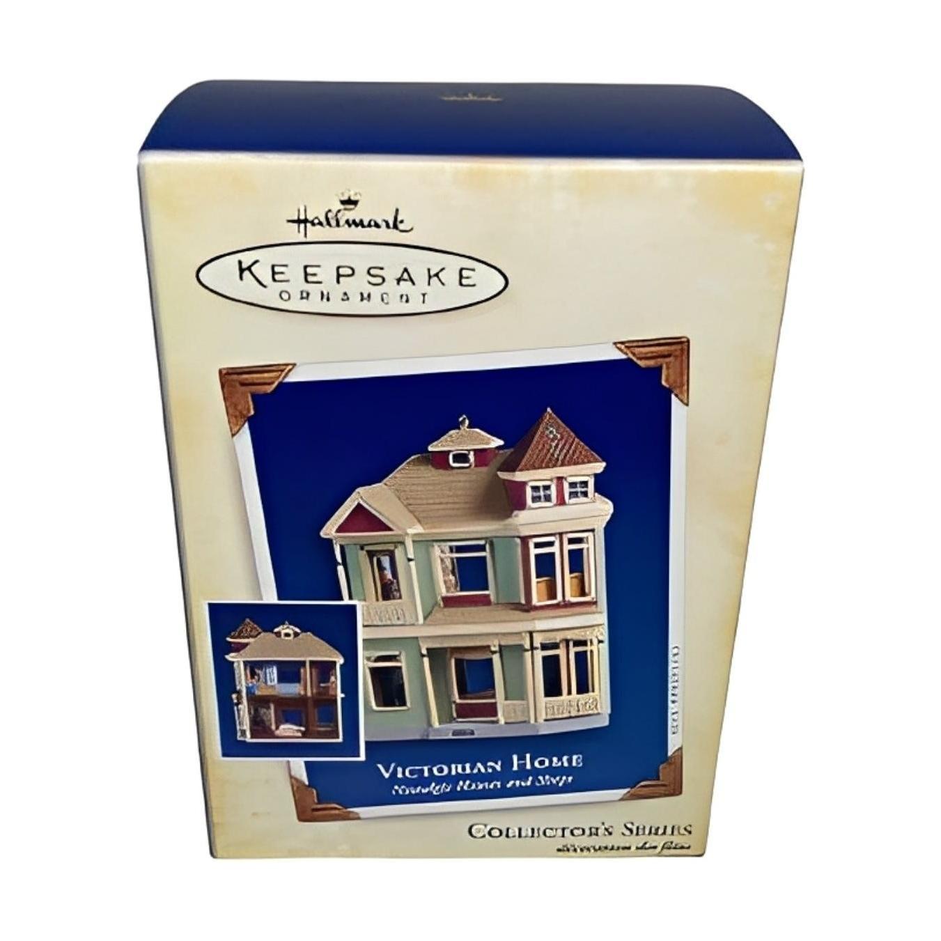 2005 Victorian Home Hallmark Ornament (Nostalgic Houses and Shops) QX2322