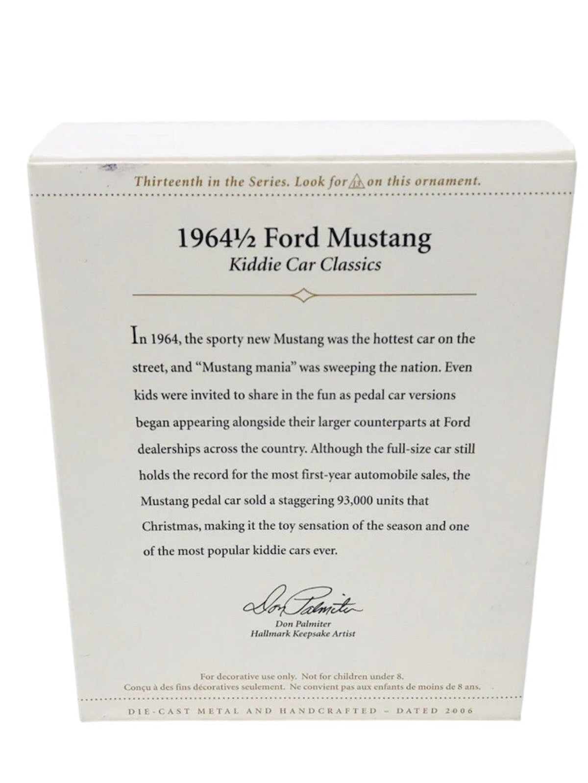 2006 1964 ½ Ford Mustang (Kiddie Car Classics)