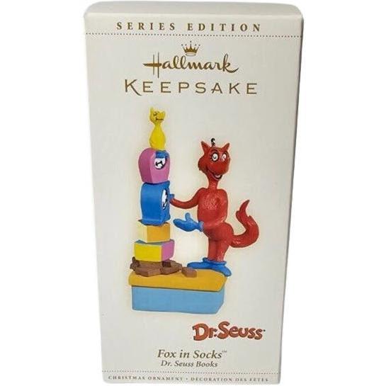 2006 Fox in Socks Hallmark Ornament (Dr. Seuss} QX2353