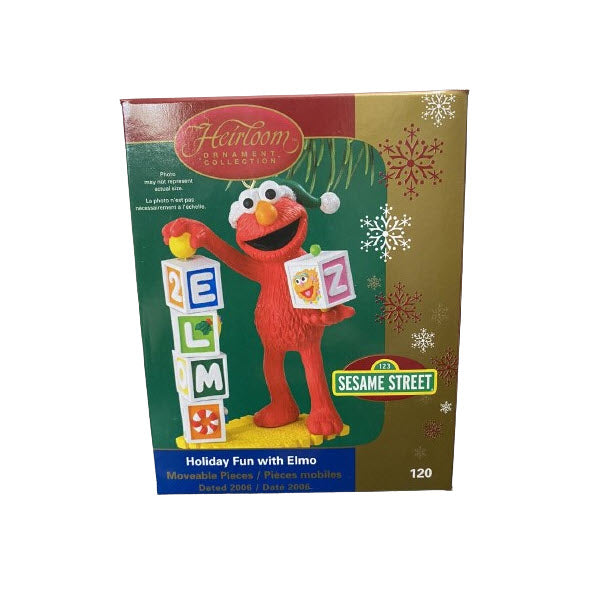 2006 Holiday Fun with Elmo Carlton Cards Ornaments (Elmo) CXOR-120P