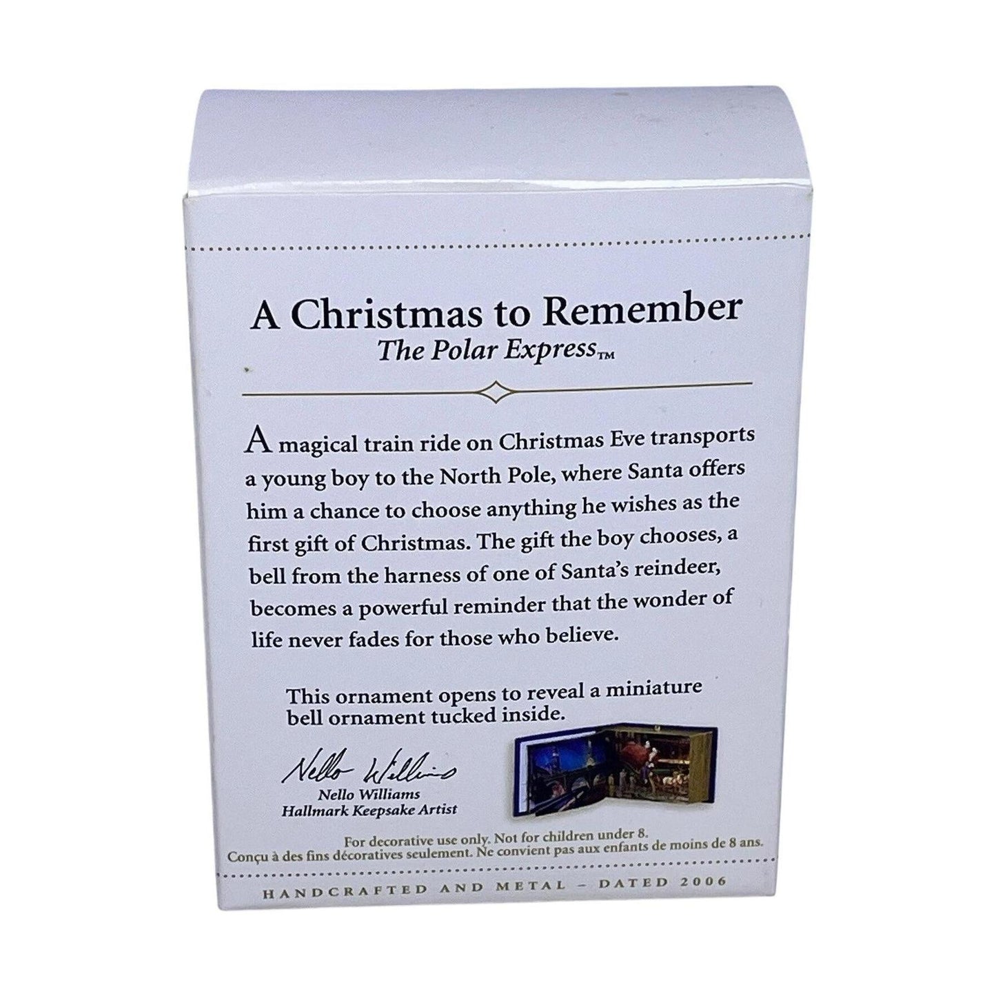 2006 A Christmas to Remember Hallmark Ornament (The Polar Express) QXI6316 Image9