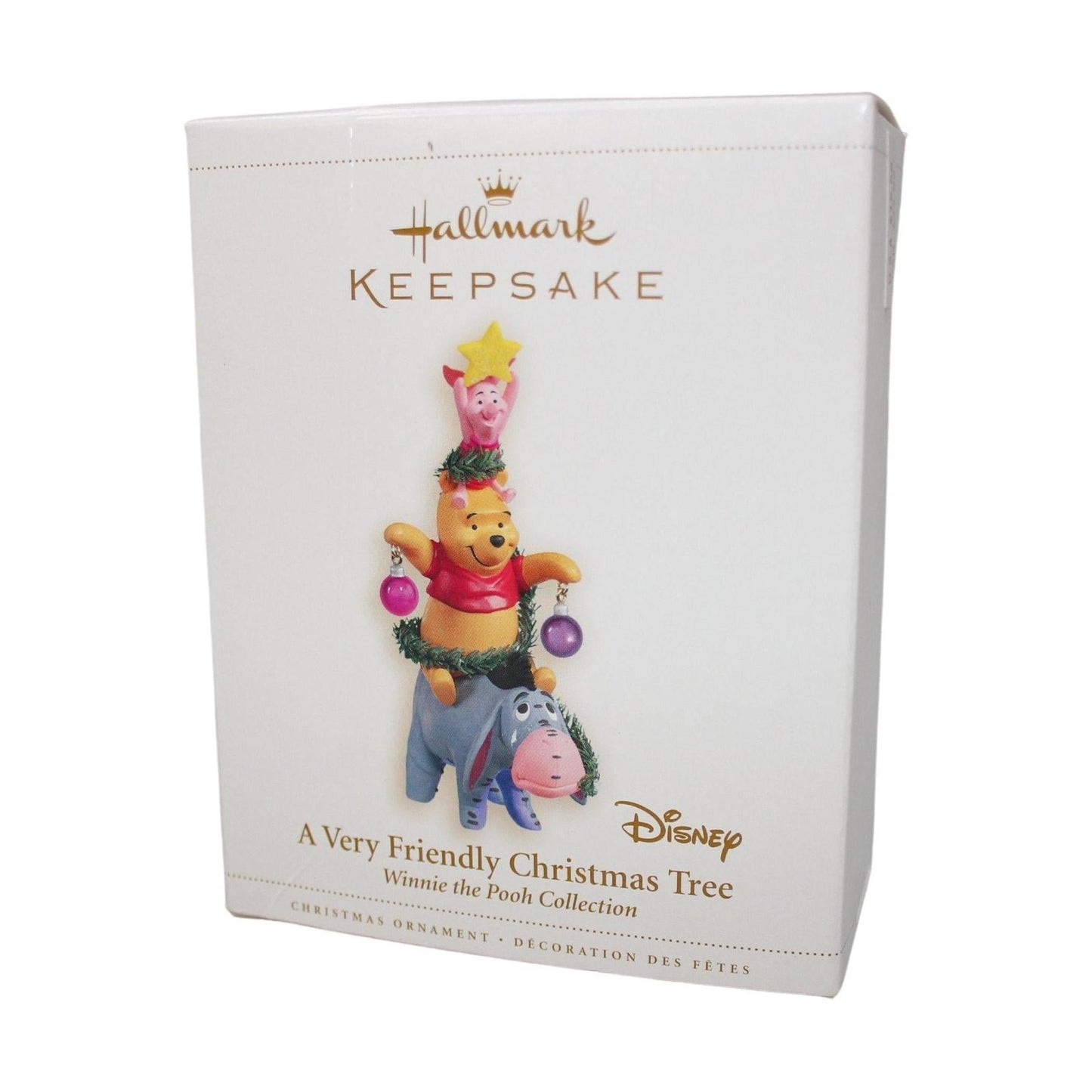 2006 A very Friendly Christmas Tree Hallmark Ornament (Winnie the Pooh) QXD8343